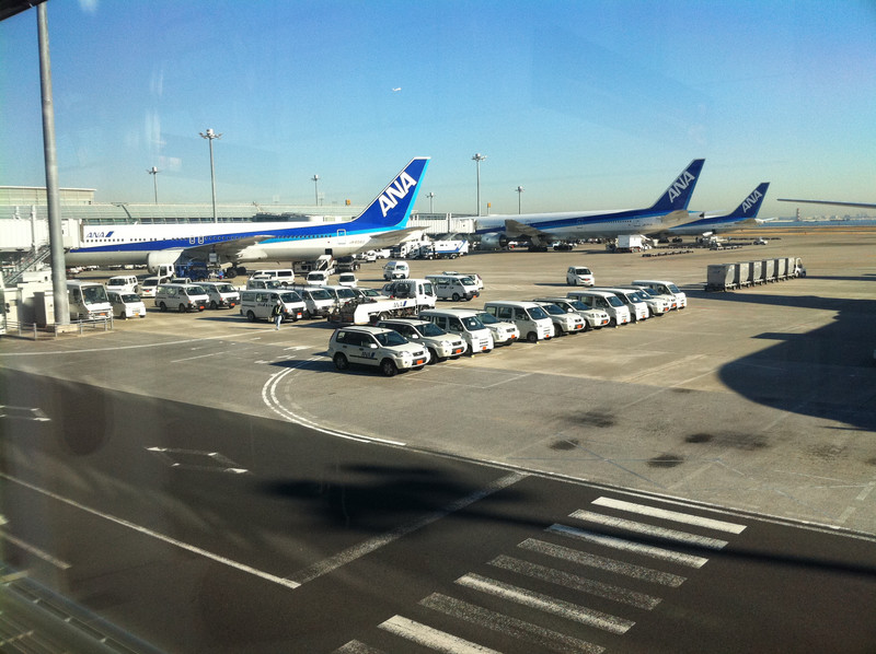 広くなった羽田国際空港